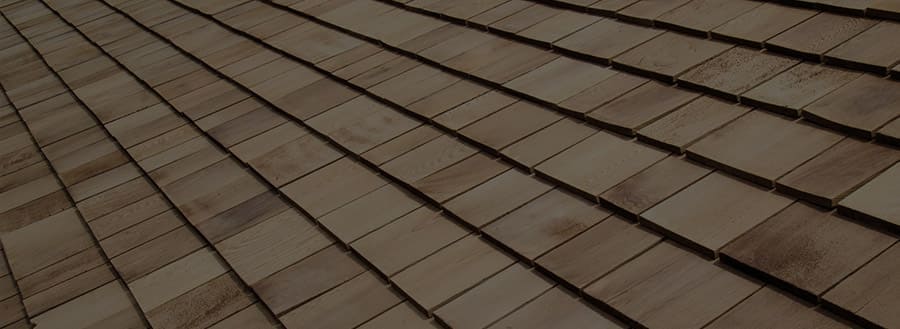 Cedar roof tiles
